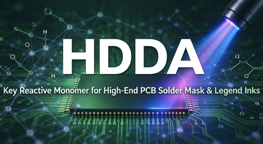 HDDA, a key active monomer for high-end PCB solder mask and character inks