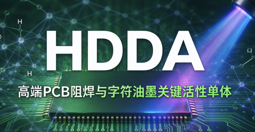 HDDA，高端PCB阻焊与字符油墨关键活性单体